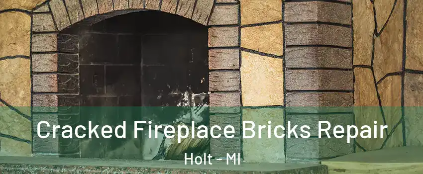  Cracked Fireplace Bricks Repair Holt - MI