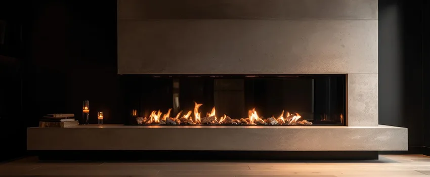 Gas Fireplace Ember Bed Design Services in Holt, Michigan