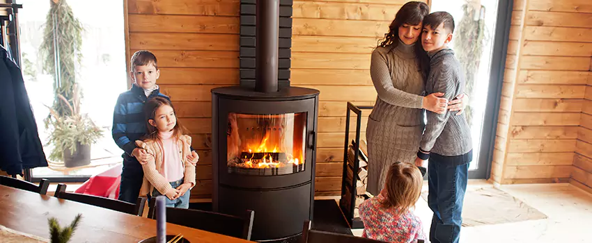 Morso Cast Iron Fireplace Insert Installation in Holt, Michigan