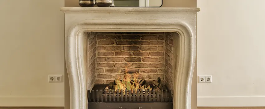 Vintage-style Fireplace Redesign in Holt, Michigan