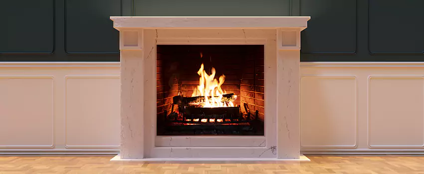 Open Flame Wood-Burning Fireplace Installation Services in Holt, Michigan