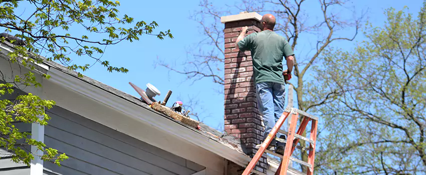 Vinyl and PVC Chimney Flashing Installation in Holt, MI